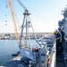 USS Boxer deck department installs life rafts