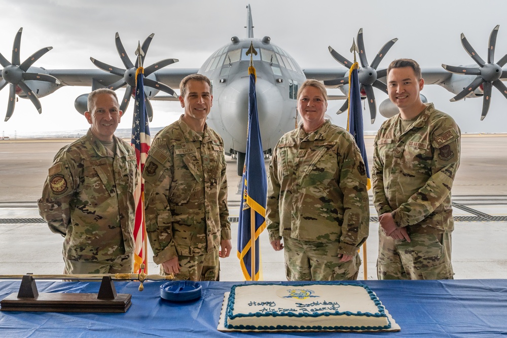 310th Space Wing, 302nd Airlift Wing celebrate Air Force Reserve 75th anniversary