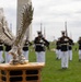 Marines Take Drill Exhibition