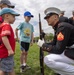 Marines Take Drill Exhibition