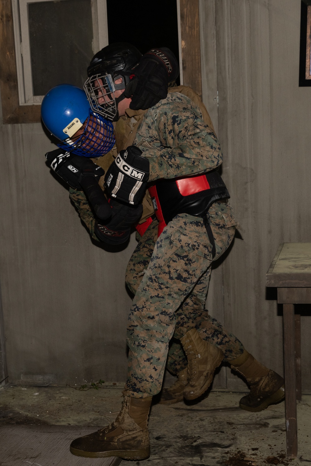 Sgt. Bivins holds MCMAP black belt culminating event