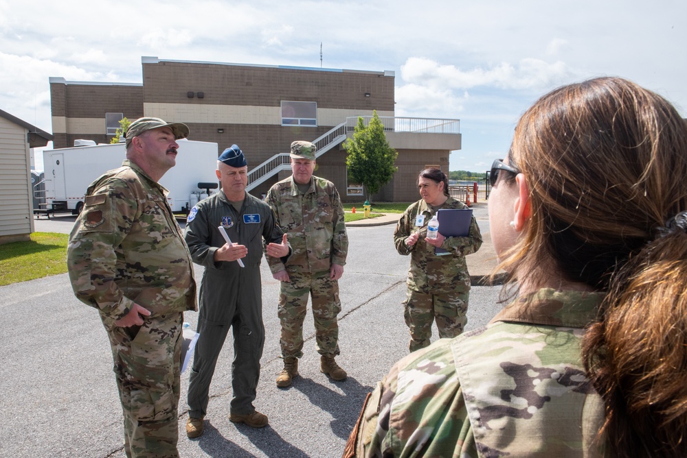 BG Stratton visits 176th Wing in MS