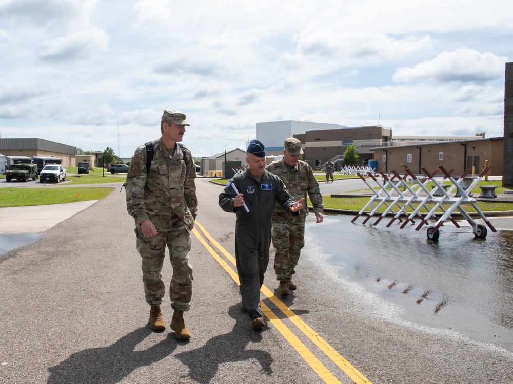 BG Stratton visits 176th Wing in MS
