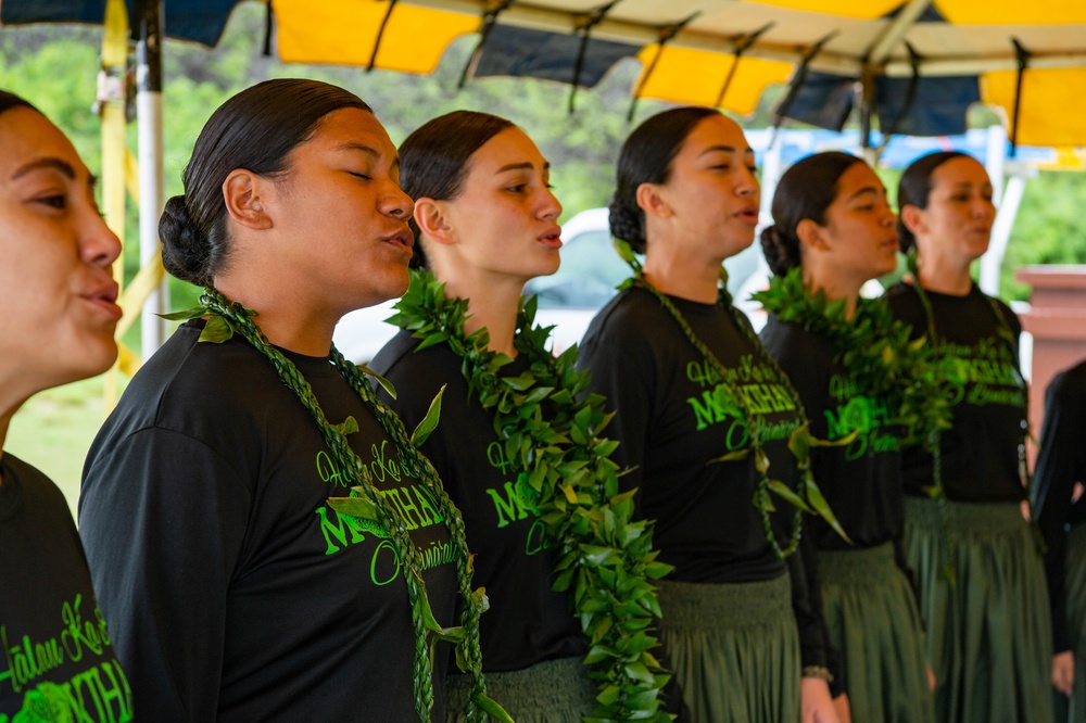 Pacific Missile Range Facility (PMRF) Hosts Hālau Hula at Nohili Dunes