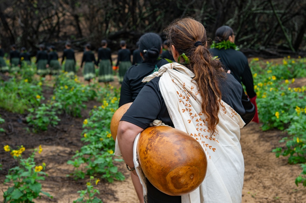 Pacific Missile Range Facility (PMRF) Hosts Hālau Hula at Nohili Dunes