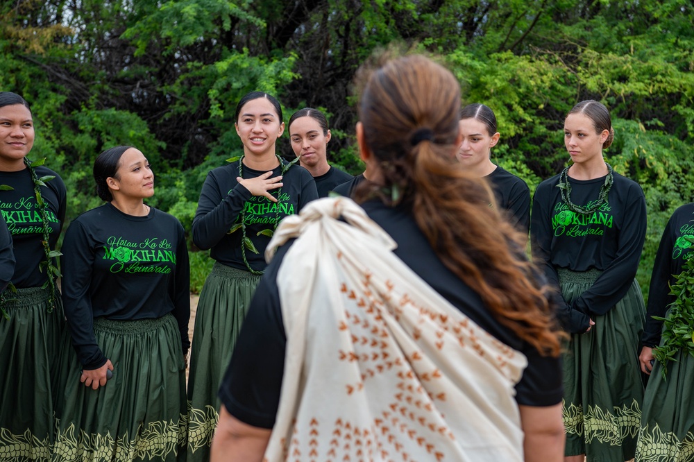 Pacific Missile Range Facility (PMRF) Hosts Hālau Hula at Nohili Dunes