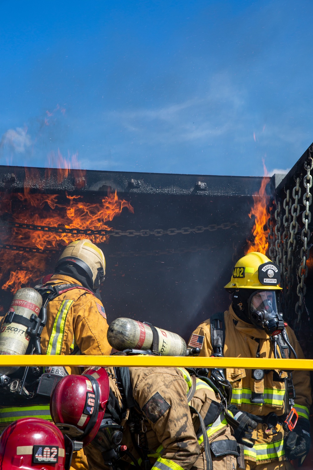 Firefighters Train with Drager System