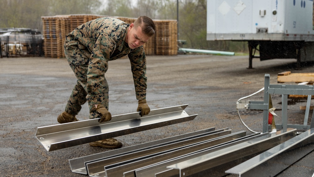 U.S. Marines Conduct Prototype Tank Capability Training