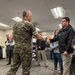 CG presents coins to Range Safety staff