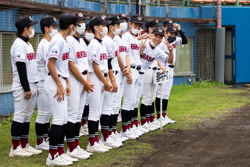 17th Annual Okinawa-American Youth Friendship Baseball Tournament kicks off at Urasoe City Baseball Stadium