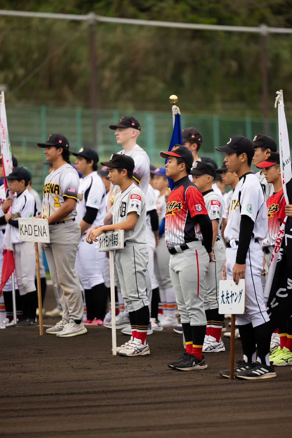 17th Annual Okinawa-American Youth Friendship Baseball Tournament kicks off at Urasoe City Baseball Stadium