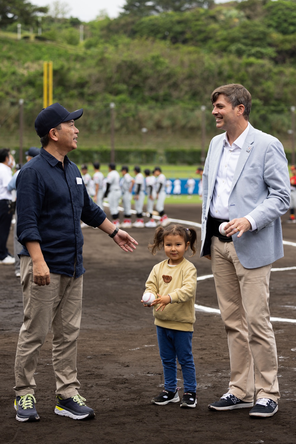 17th Annual Okinawa-American Youth Friendship Baseball Tournament kicks off at Urasoe City Baseball Stadium