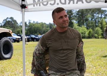 Region III National Guard Best Warrior Competition confidence course finish