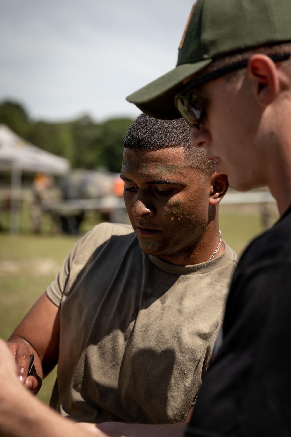 Region III National Guard Best Warrior Competition confidence course finish