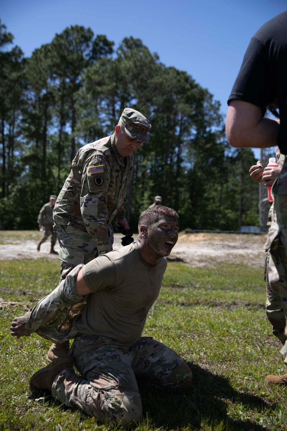 Region III National Guard Best Warrior Competition confidence course finish