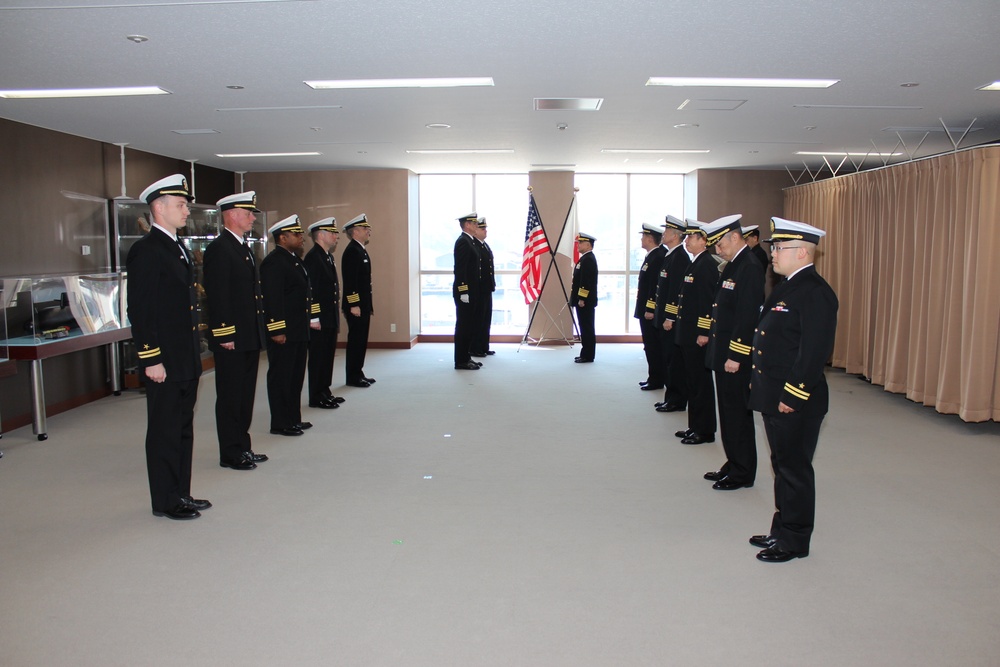 CSG 7 Sailors Receive Awards from JMSDF