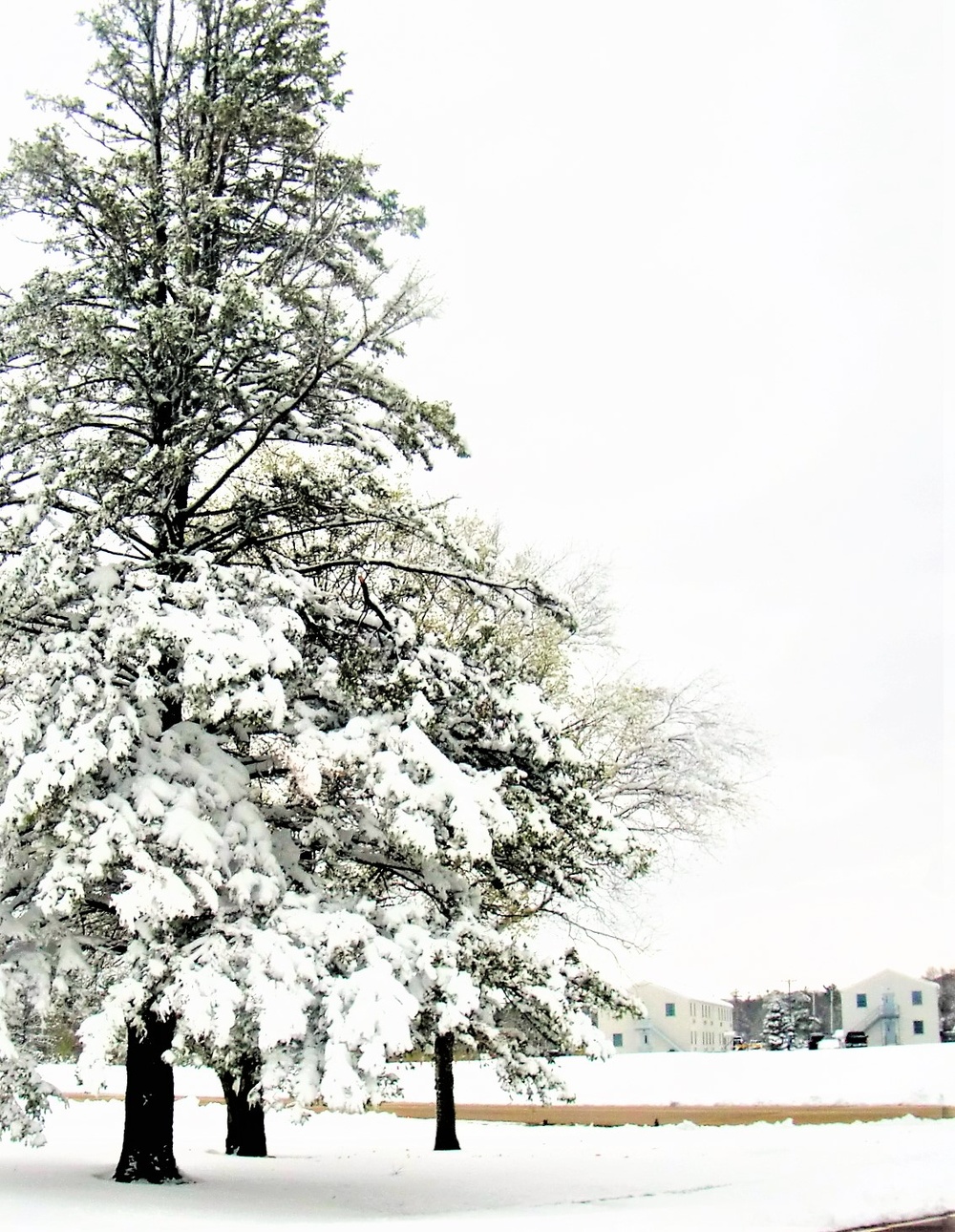 April Snow at Fort McCoy