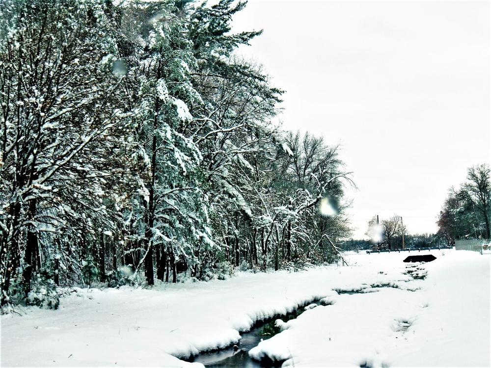 April Snow at Fort McCoy