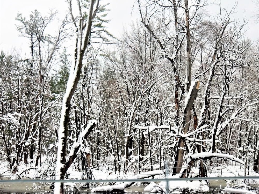 April Snow at Fort McCoy