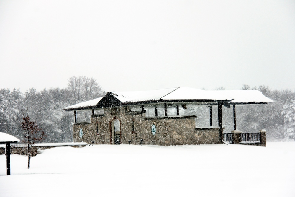 April Snow at Fort McCoy