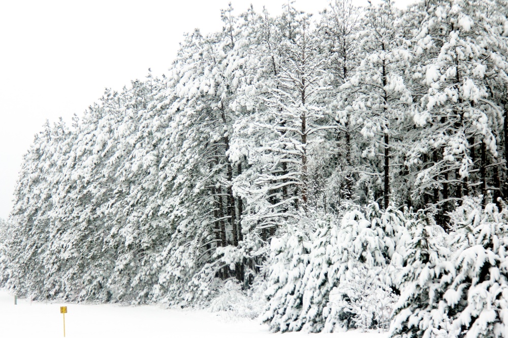 April Snow at Fort McCoy