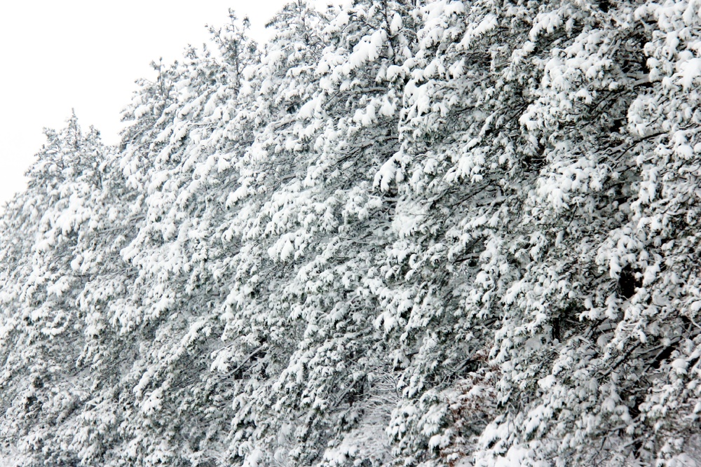 April Snow at Fort McCoy