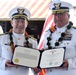 Coast Guard Cutter Stratton holds chain of command ceremony at Base Honolulu