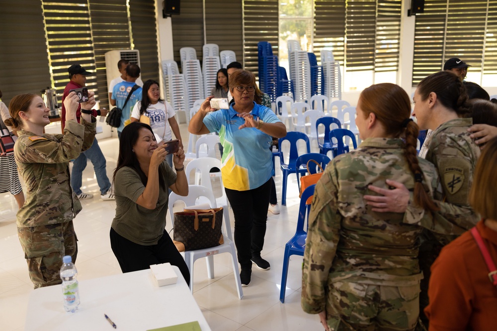 Balikatan 23 | Civil affairs leaders speak at Dipaculao town hall in Aurora, Philippines