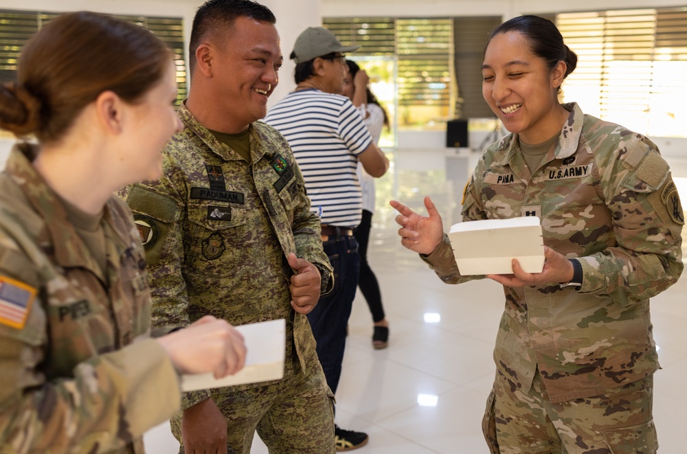 Balikatan 23 | Civil affairs leaders speak at Dipaculao town hall in Aurora, Philippines