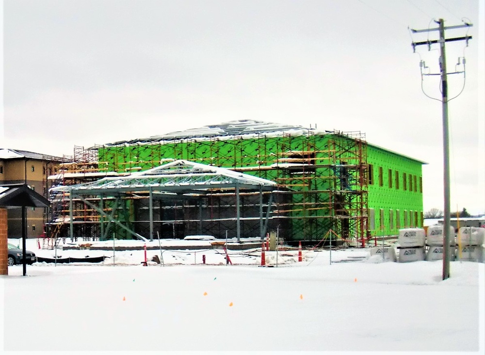 April 2023 construction operations of $11.96 million transient training brigade headquarters at Fort McCoy