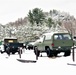 April snow at Fort McCoy's Equipment Park