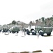 April snow at Fort McCoy's Equipment Park