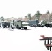 April snow at Fort McCoy's Equipment Park