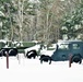 April snow at Fort McCoy's Equipment Park