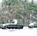 April snow at Fort McCoy's Equipment Park