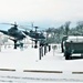 April snow at Fort McCoy's Equipment Park