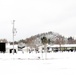 April snow at Fort McCoy's Equipment Park