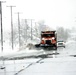 Snow-removal operations at Fort McCoy