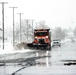 Snow-removal operations at Fort McCoy