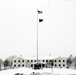 American Flag and Fort McCoy