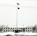 American Flag and Fort McCoy