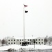 American Flag and Fort McCoy