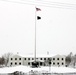 American Flag and Fort McCoy