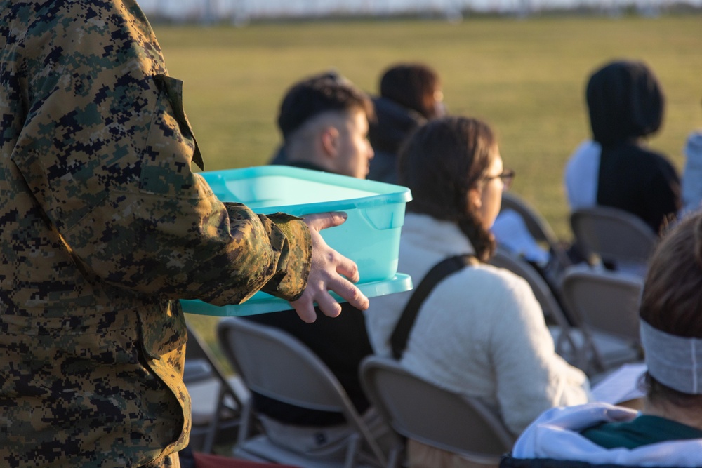 Sunrise Celebrations: Marine Corps Air Station Iwakuni Chapel holds Easter Sunrise Service