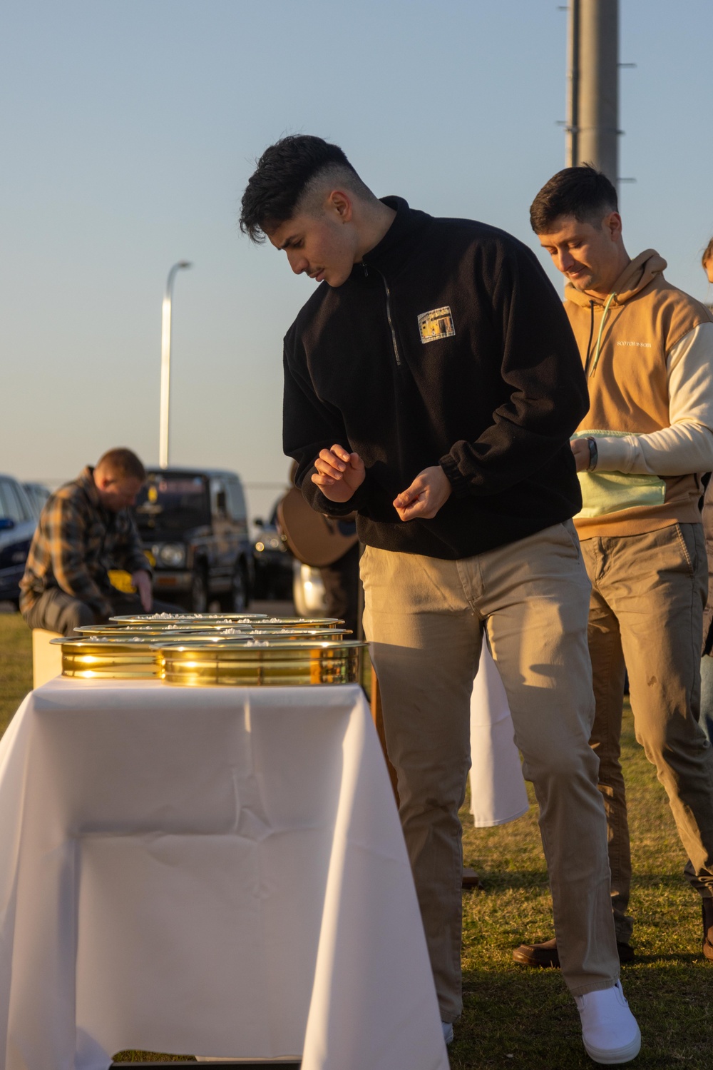 Sunrise Celebrations: Marine Corps Air Station Iwakuni Chapel holds Easter Sunrise Service