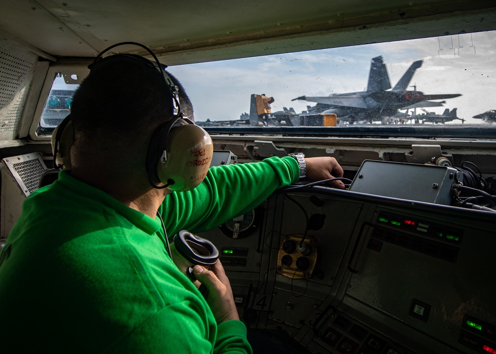 Nimitz Conducts Flight Operations