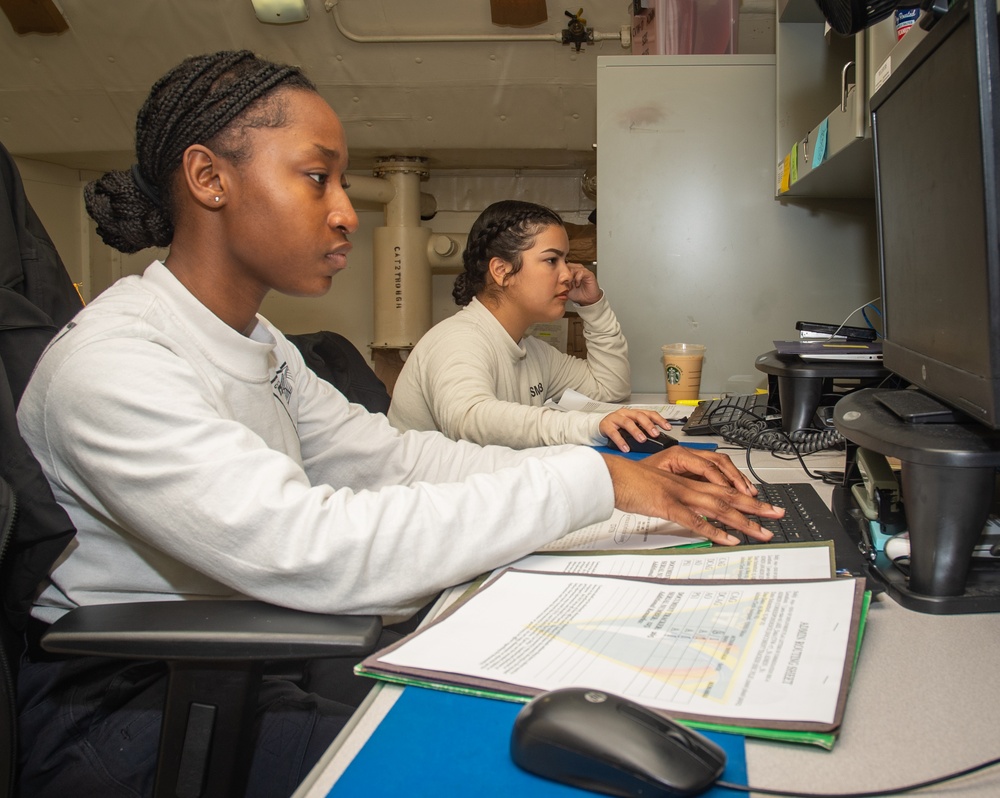 CVW-17 Admin Aboard Nimitz