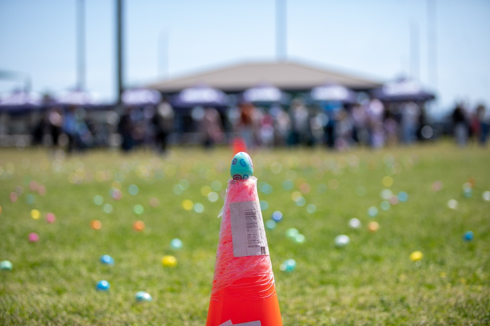 Let the hunt begin: Marine Corps Air Station Iwakuni Chapel hosts Easter egg hunt