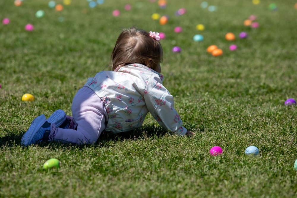 Let the hunt begin: Marine Corps Air Station Iwakuni Chapel hosts Easter egg hunt