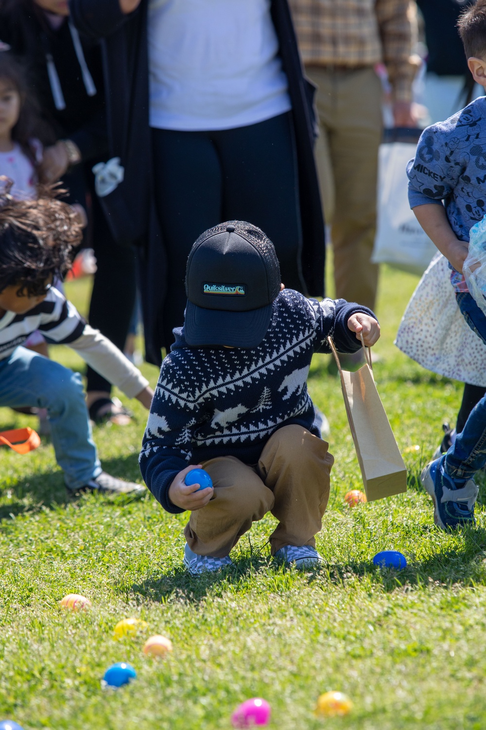 Let the hunt begin: Marine Corps Air Station Iwakuni Chapel hosts Easter egg hunt